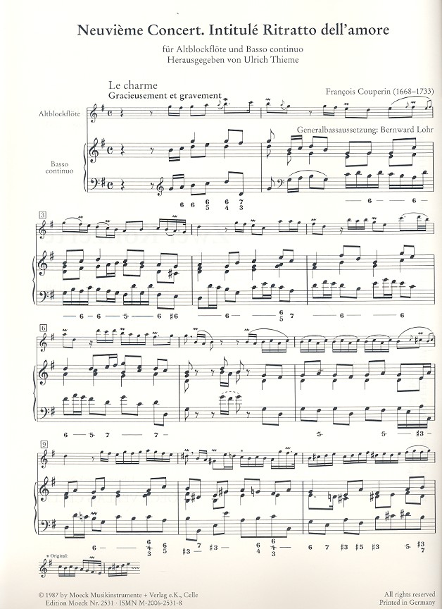 2 Konzerte aus 'Les Goûts réunis'