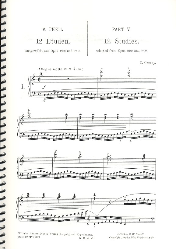 Ausgewählte Klavier-Etüden Band 3