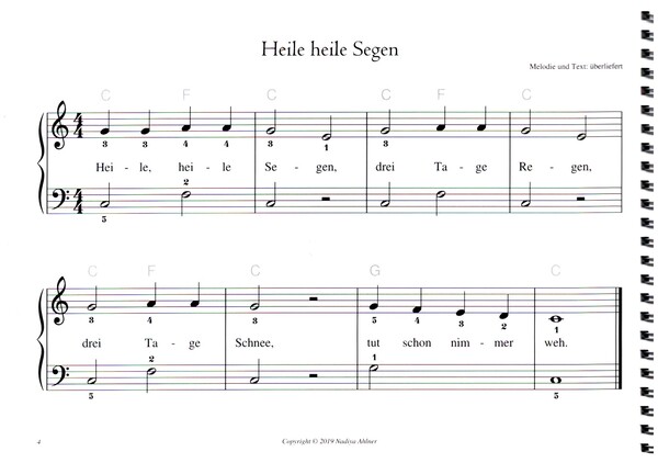 Meine ersten Kinderlieder Band 1