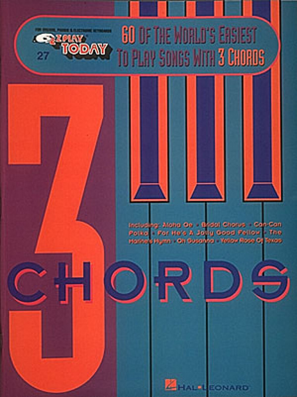 60 of the World's easiest to play Songs with 3 Chords: