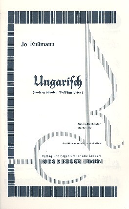 Ungarisch: für Salonorchester