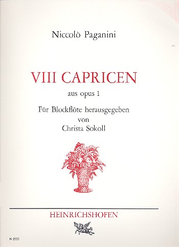 8 Capricen op.1