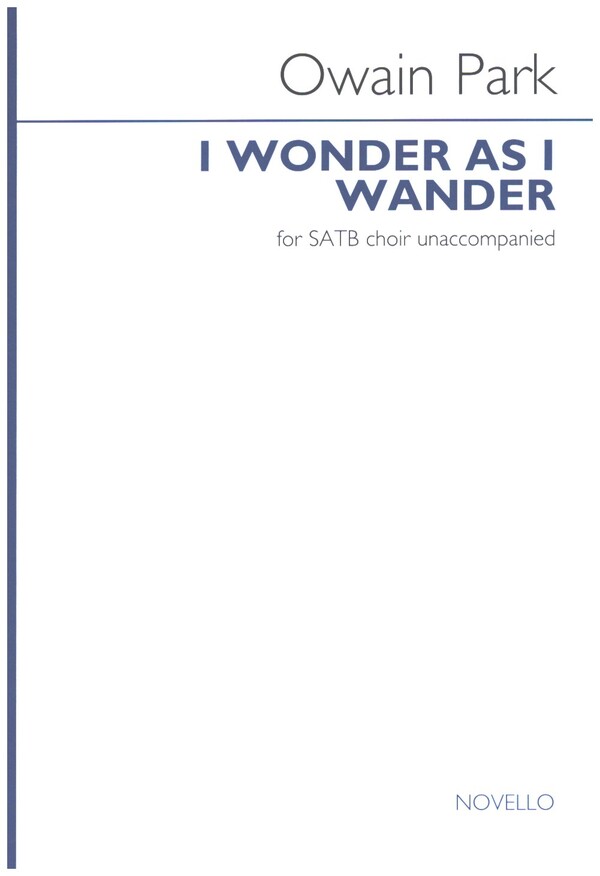 I wonder as I wander