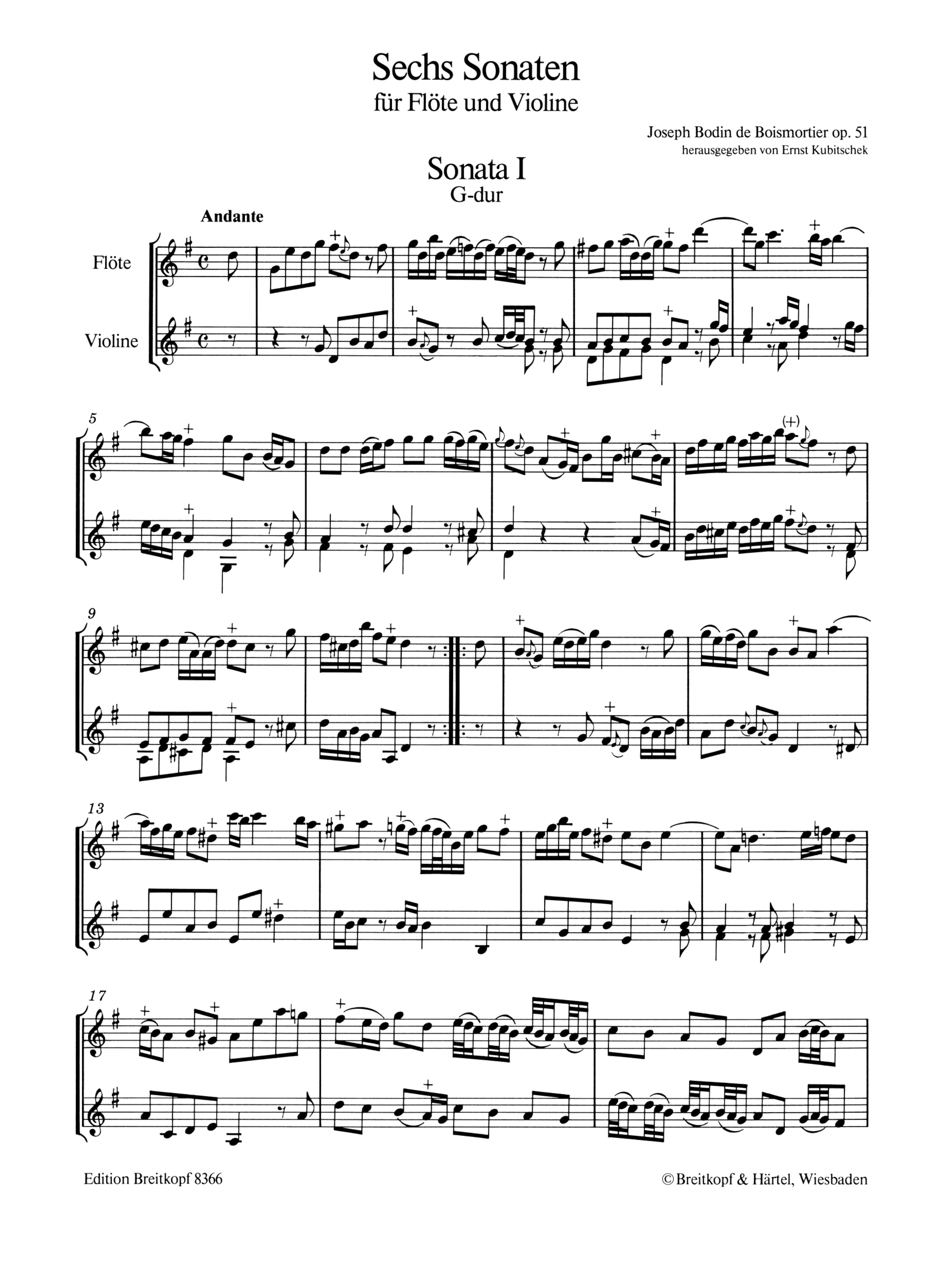 6 Sonaten op.51 Band 1(Nr.1-3)