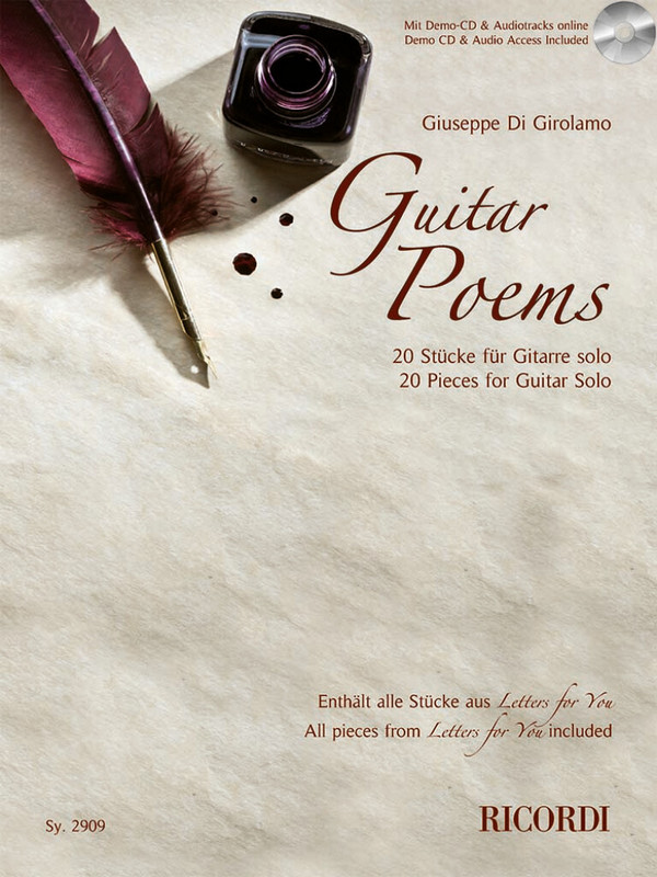 Guitar Poems (+CD +Audio online)