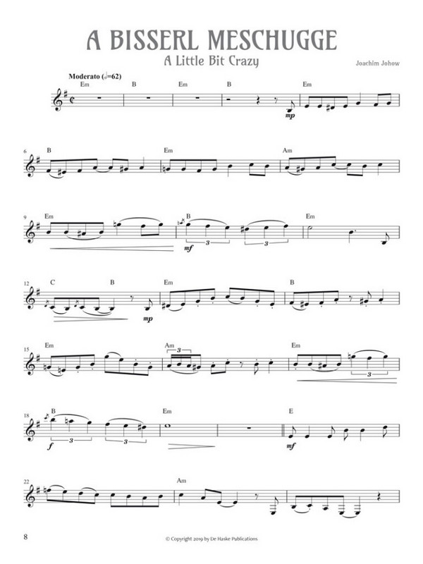 Hey Klezmorim (+Audio online):