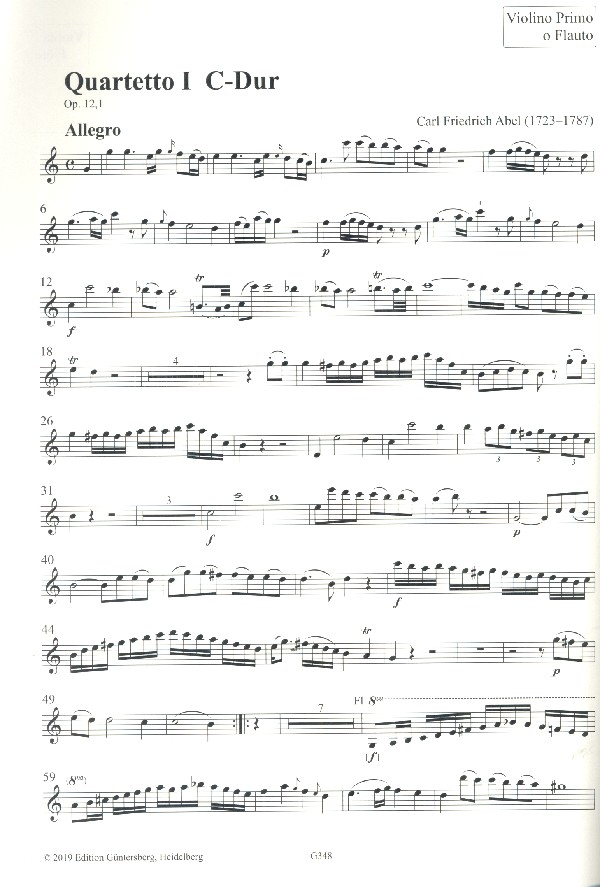 6 Quartette op.12