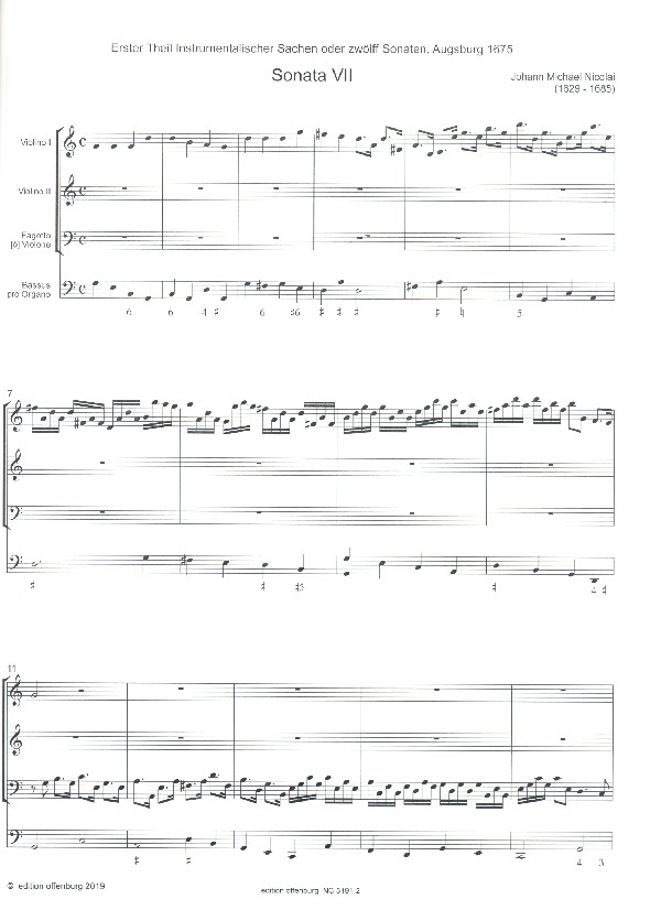 12 Triosonaten Band 2 (Nr.7-12)