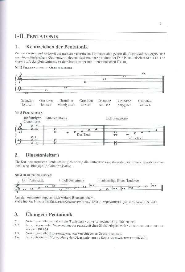 Module zur Orgelimprovisation im Gottesdienst Band 3