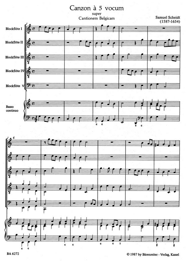 Canzone über ein belgisches Lied