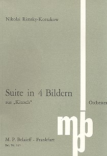 Suite in 4  Bildern aus 'Die Legende der unsichtbaren Stadt...'
