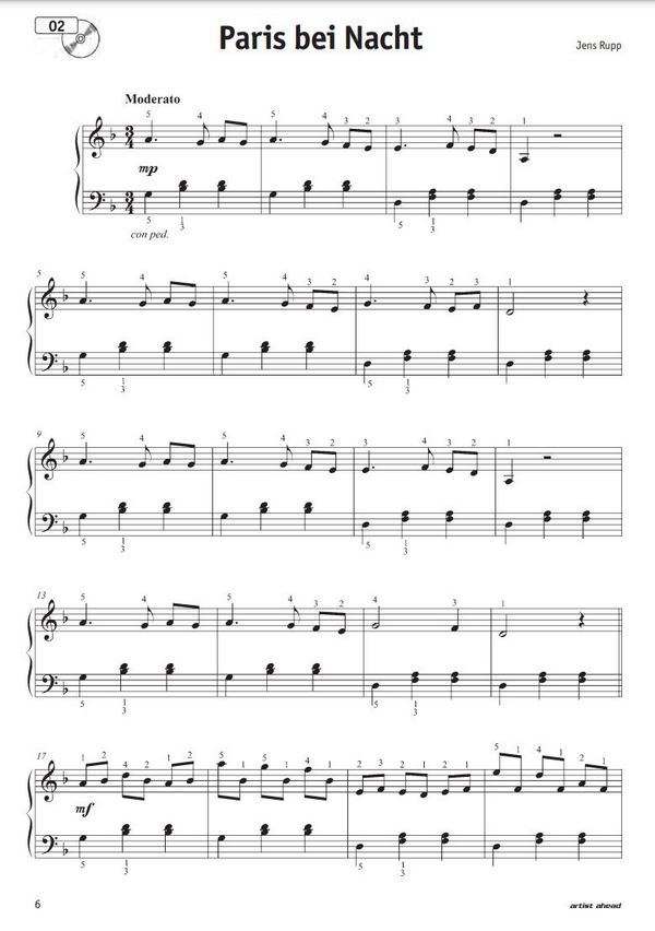 Meine romantischen Klavierstücke (+Online Audio)