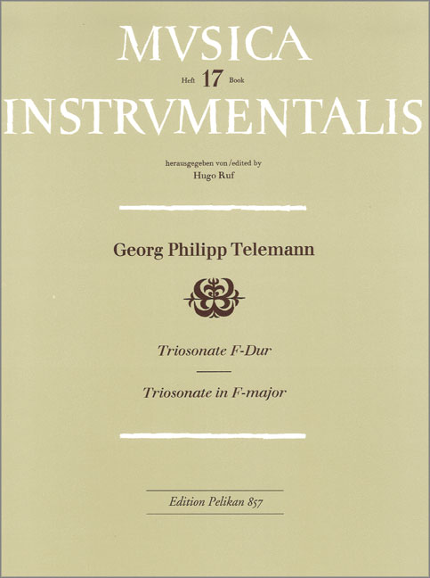 Triosonate F-Dur für Altblockflöte,