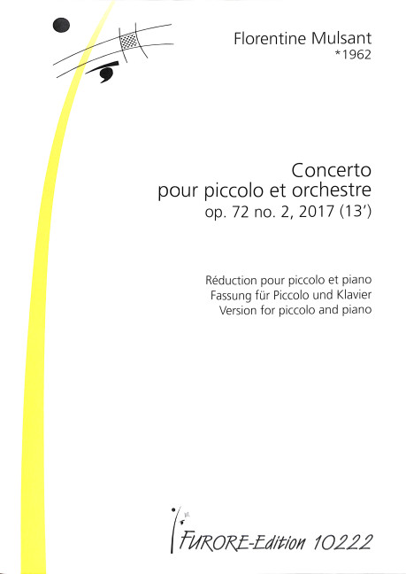 Concerto op.72,2 pour piccolo et orchestre
