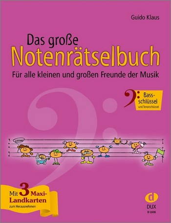 Das große Notenrätselbuch - Bassschlüssel