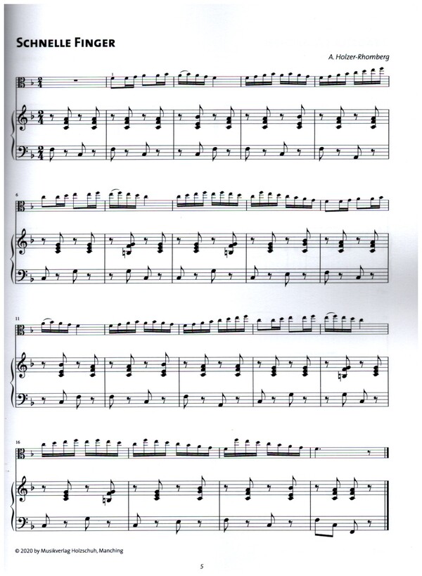 Fiedel-Max Viola Schule Band 5