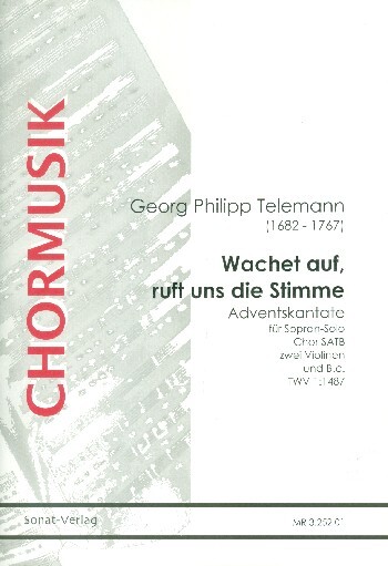 Wachet auf ruft uns die Stimme TWV1:1487