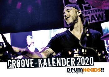 Drumheads Groove Kalender 2020