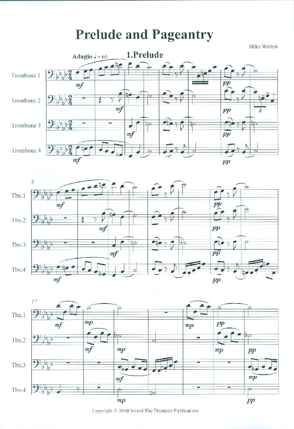 Prelude and Pageantry