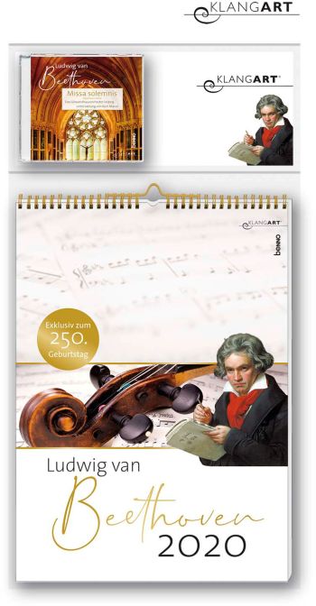 Kalender Ludwig van Beethoven 2020 (+CD)