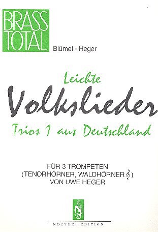 Leichte Volkslieder-Trios aus Deutschland Band 1