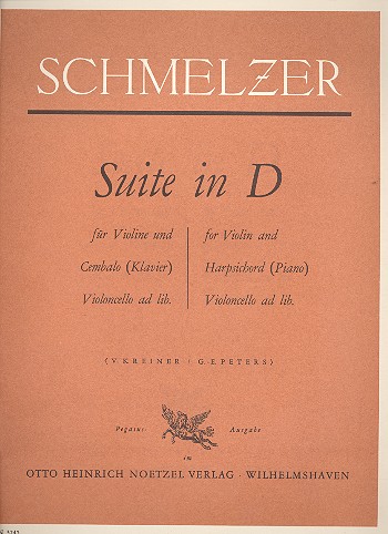Suite D-Dur für Violine und Cembalo