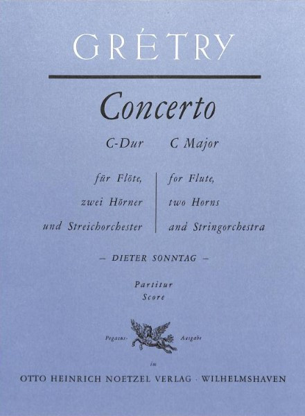 Concerto C-Dur für Flöte, 2 Hörner