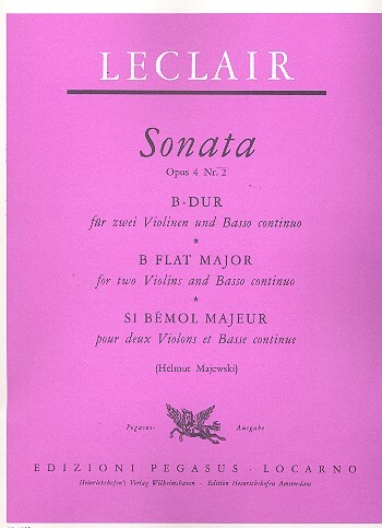 Sonate B-Dur op.4,2