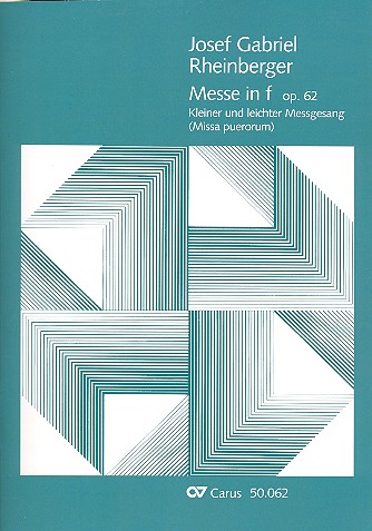 Missa puerorum f-Moll op.62