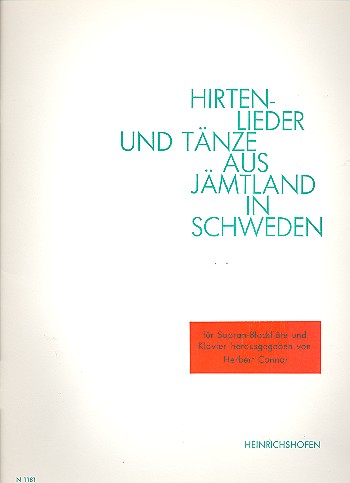 Hirten-Lieder und Tänze aus Jämtland in Schweden 