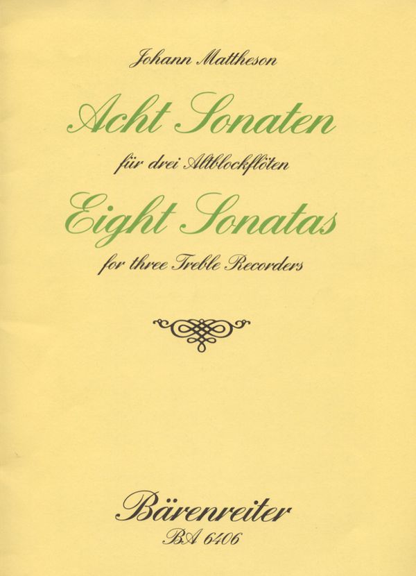 8 Sonaten