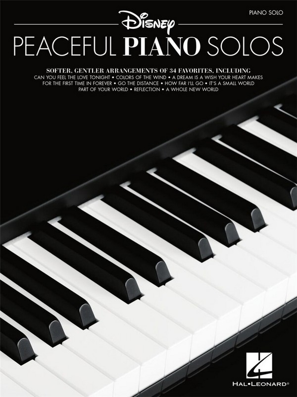 Disney peaceful Piano Solos: