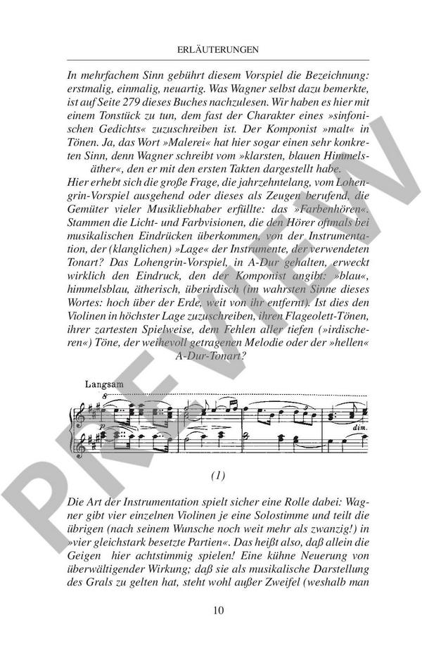 Lohengrin Textbuch, Einführung