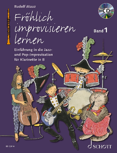 Fröhlich improvisieren lernen Band 1 (+CD)