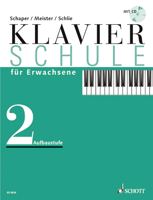 Klavierschule für Erwachsene Band 2 (+CD)