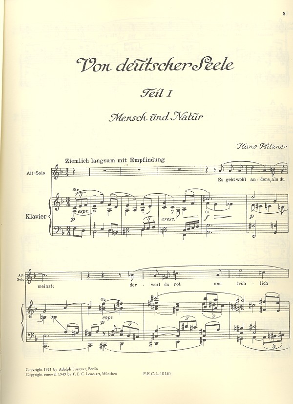 Von deutscher Seele op.28