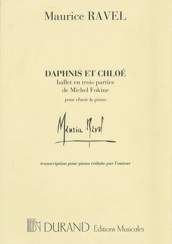 Daphnis et Chloe ballet en trois