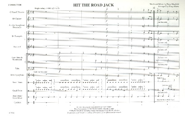 Hit the Road Jack: