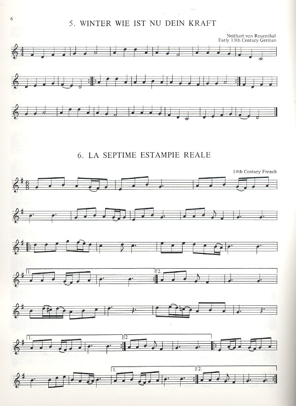 Lieder und Tänze aus dem Mittelalter