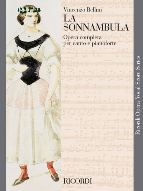 La sonnambula Klavierauszug (it)