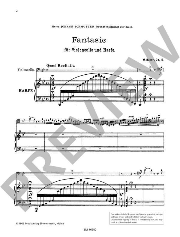 Fantasie op.13 