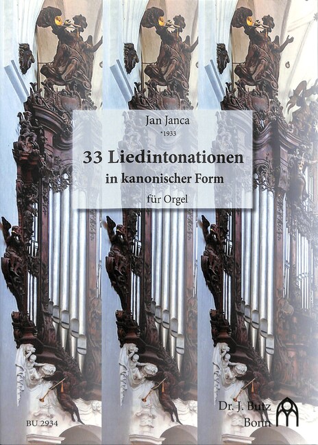 33 Liedintonationen in kanonischer Form