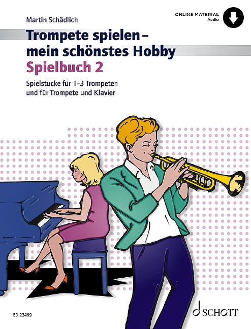 Trompete spielen - mein schönstes Hobby Band 2 - Spielbuch (+Online Au