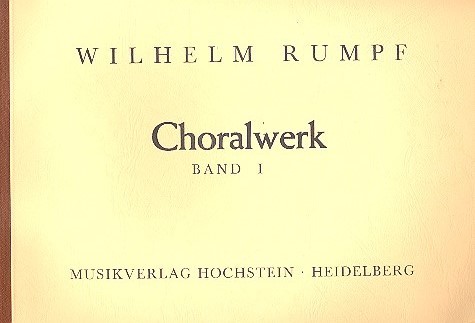 Das Choralwerk Band 1