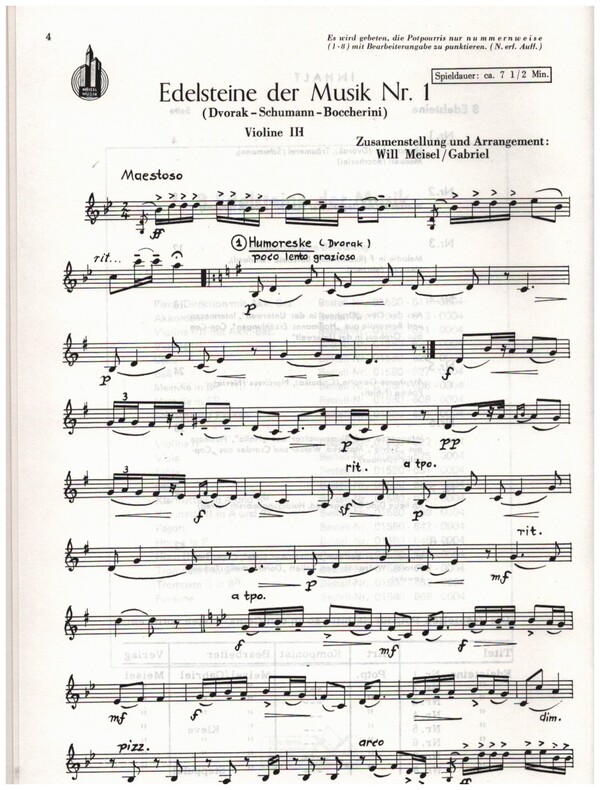 8 Edelsteine der Musik