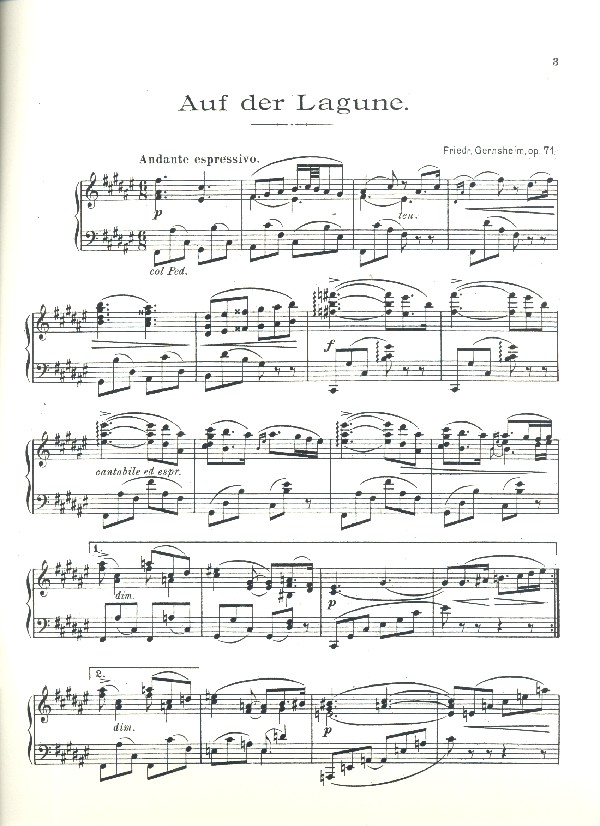 Auf der Lagune op.71