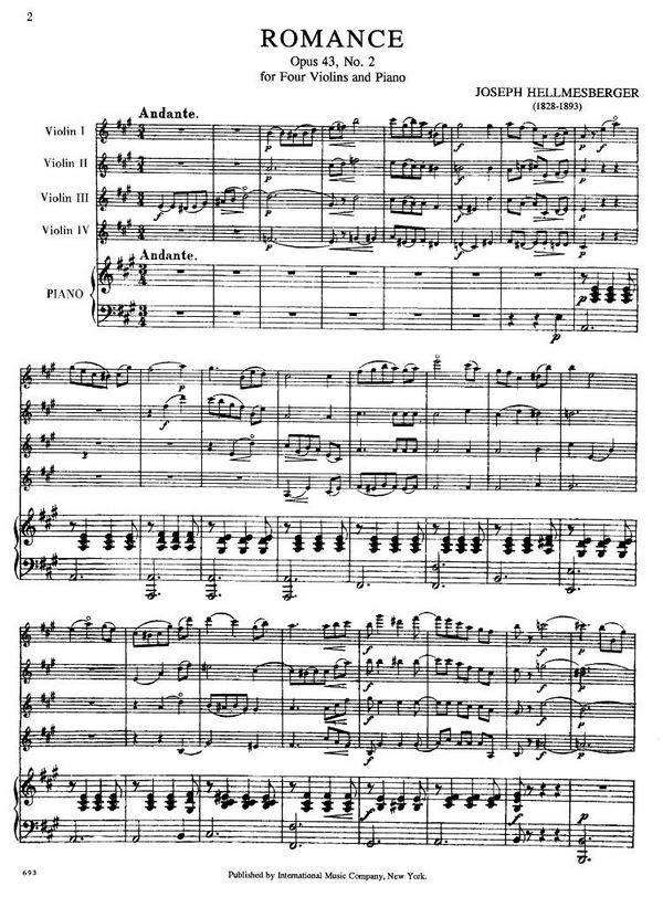 Romance op.43,2