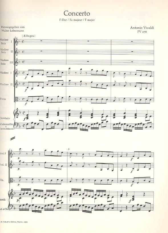 Konzert F-Dur F.I:34ur