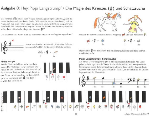 Klavierspiel und Spaß Band 3