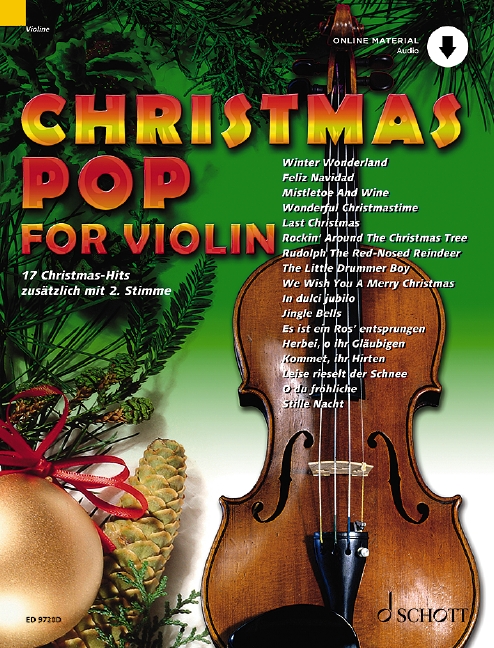 Christmas Pop for Violin (+Online Audio)